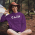 This cozy and comfortable Camping hoodie is the ultimate must-have for anyone who loves the great outdoors.